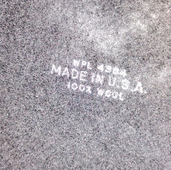 VINTAGE BLACK WOOL HAT - Picture 6 of 8